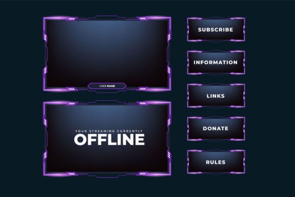 Download Modern Gaming Screen Interface Vector - Modern Collection