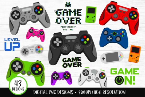 Download Video Game Controller Clipart for Gamers - Gamers Collection