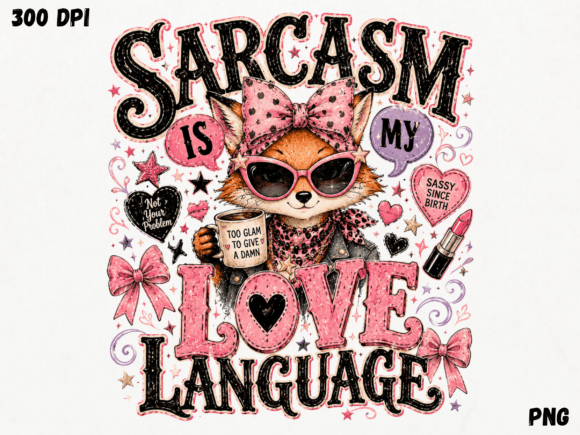 Download Sarcasm is My Love Language Cat PNG, Fun - Language Collection