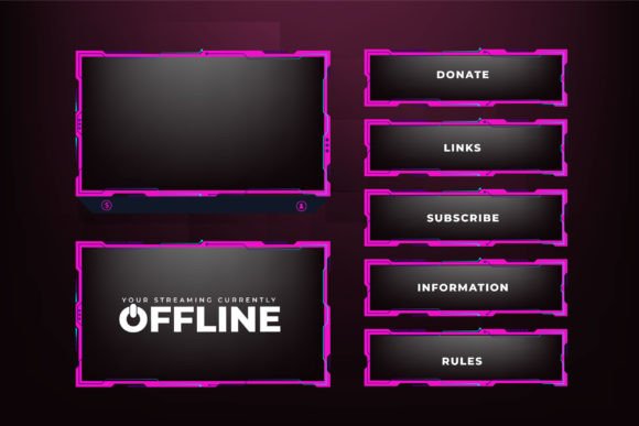 Download Overlay Screen Frame for Girl Gamers - Gamers Collection