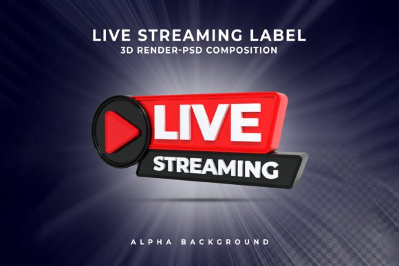 Download 3d Rendering Frame for Live Streaming - Premium Resources
